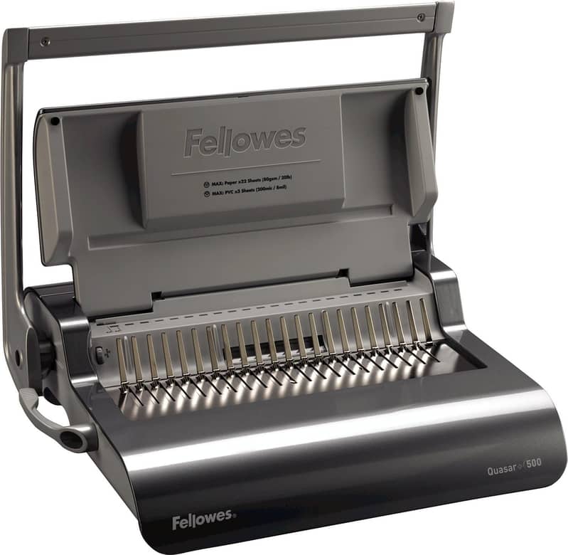 Fellowes Comb Binding Machine Model Quasar 500 4