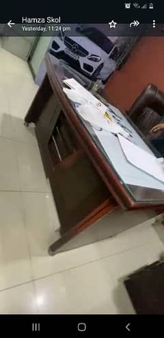 Office table with side drawer 0