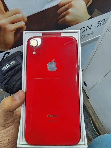 i phone xr 64gb dual sim official approved with box red product 6