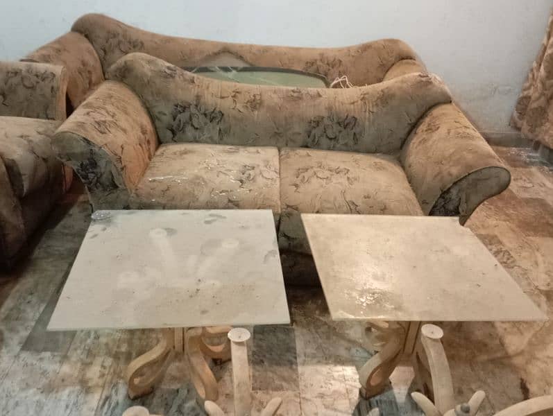 sofa 7 seater and furniture for sell 11