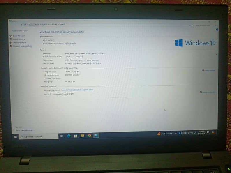 Lenovo Thinkpad laptop Core i5 6th gen. T460 for sale 4