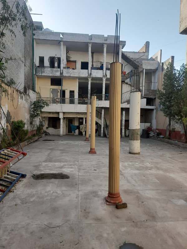 4 kanal commercial building for rent main canal services road ka upper 6