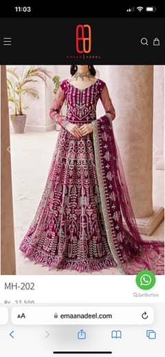 Eman adeel dress