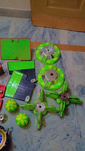 , Chingchi rickshaw Wheel cup All set ,battery, Music Tape . . . 2