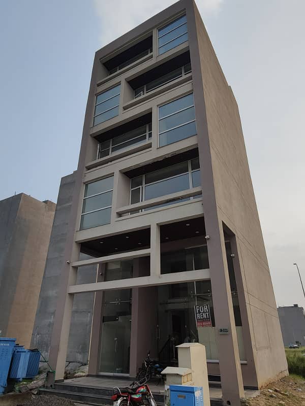 4 Marla Brand New Commercial Plaza for rent in DHA Phase 8 W Block CCA2 30