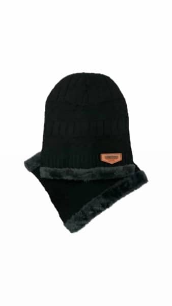 1 pc wool beanie and neck warmee 6