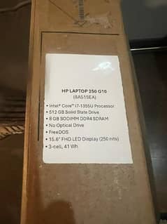 HP 250 G10 Raptor Lake 13th Gen Core i7 (8GB-512GB SSD) box pack