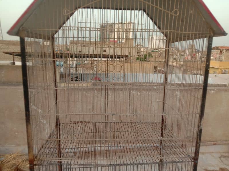 3 portion cage ,birds cages,cages for birds,3 portion cage,tower cage 1