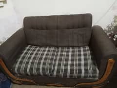 brown colour sofa