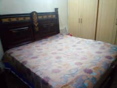 urgent sale wooden bed