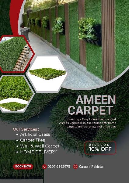 Home Artificial Grass - wall Grass - Decorative Garss Carpet 6