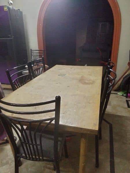 dinning table with chairs 1