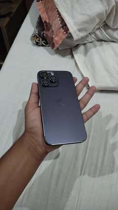 I phone 14 pro max with box