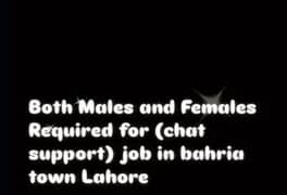 Jobs for male and Female