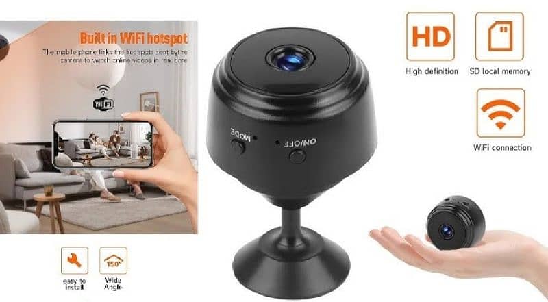 A9 1080p Hd Rechargeable Wifi Mini Camera 6