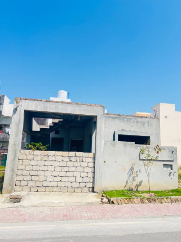 Kohistan Enclave 5 marla Grey structure single story House For Sale with Basement. 1