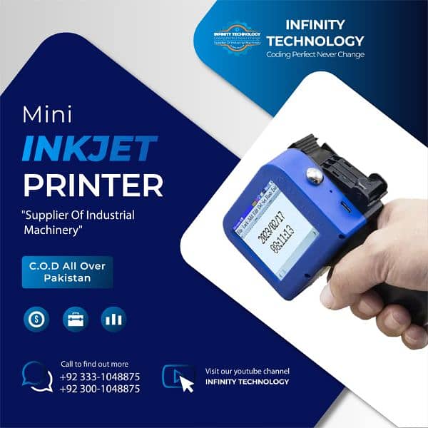 Latest Model Mini Inkjet Printer 2