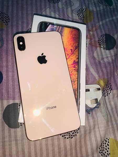 Iphone xs max (256) With box Exchange possible 2