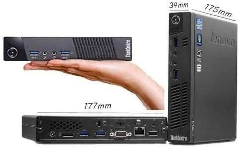 Lenovo ThinkCenter m74 mini Core i5 2nd generati4 gb ram and 128gb SSD 2