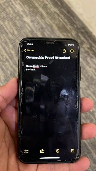 Iphone X FU 256gb PTA Approved 3