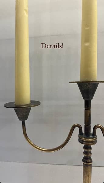 vintage candle stand 2