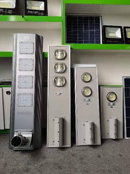 Solar led street light all in one ip65 stock avble 1