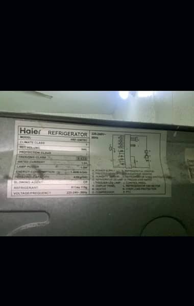 haier fridge 1