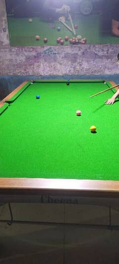 Snooker table for sale 5 10 new condition 10by10