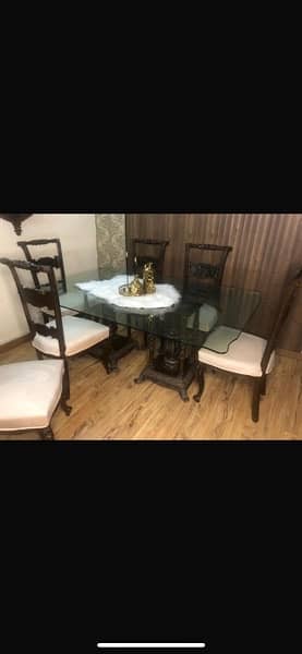 sheesham wood dinning table for sale in cheap price 3