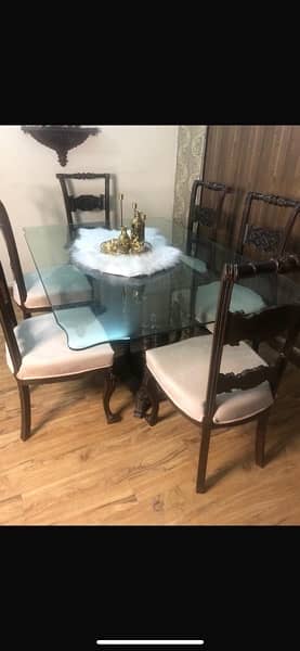 sheesham wood dinning table for sale in cheap price 8