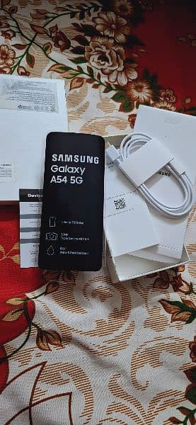 SAMSUNG A54 5G 8/256 GB FOR URGENT SALE WARRANTY REMAINING 6