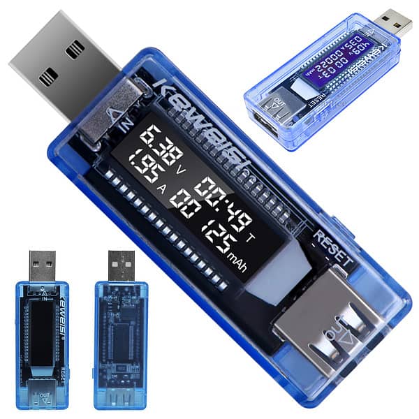 USB A TYPE AMPARE METER 0