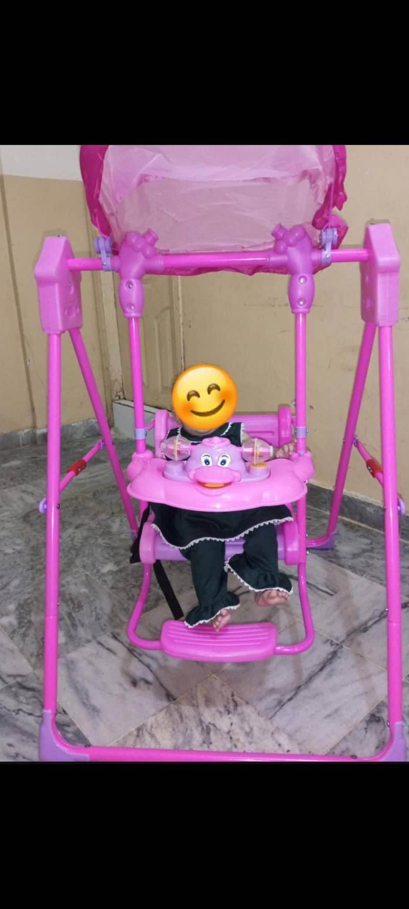 Beautiful pink Swing/jhula 1