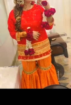 Gharara For Mehndi Best for mehndi function