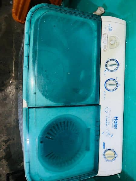 Haier washing machine  original condition contact 03010214297 2