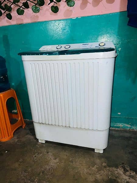 Haier washing machine  original condition contact 03010214297 6