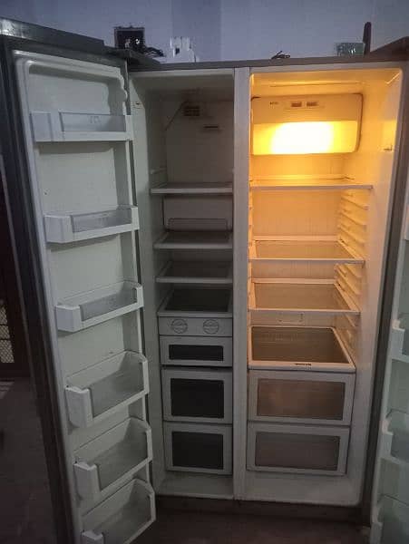 double door used refrigerator 2