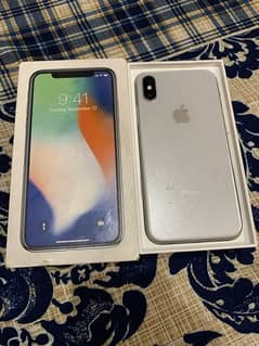 i phone x pta approved 64 gb with box