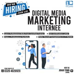 Digital Marketing Internships