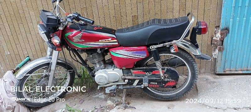 Honda 125 euro urjant sell Lahore number 0