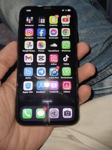 iphone x 64 gb non pta water pack 3