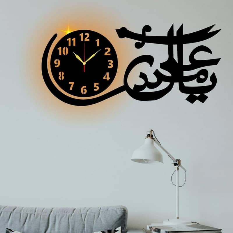 Modern Wall Clock Free Delivery All Pakistan 7