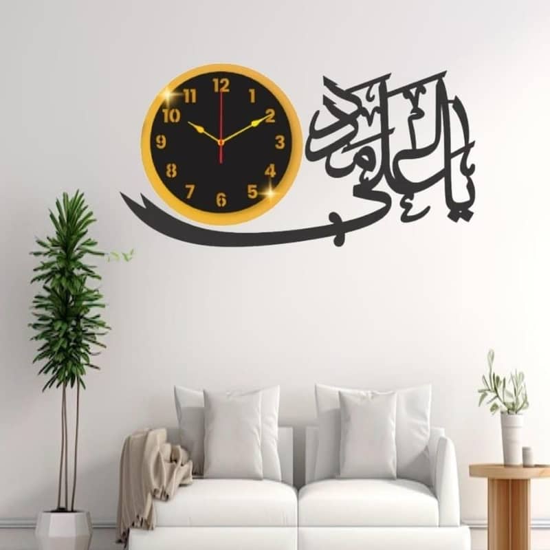 Modern Wall Clock Free Delivery All Pakistan 8