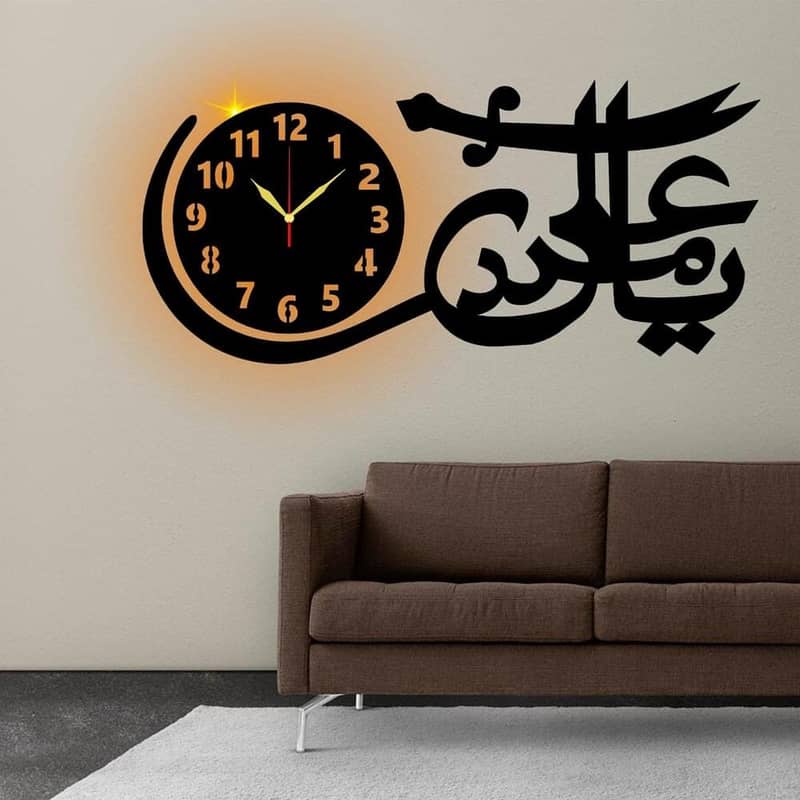 Modern Wall Clock Free Delivery All Pakistan 11