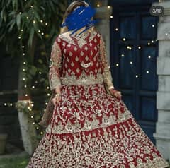 BRIDAL WEAR BARAT DAY DRESS ON SALE