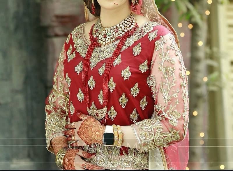 BRIDAL WEAR BARAT DAY DRESS ON SALE 5