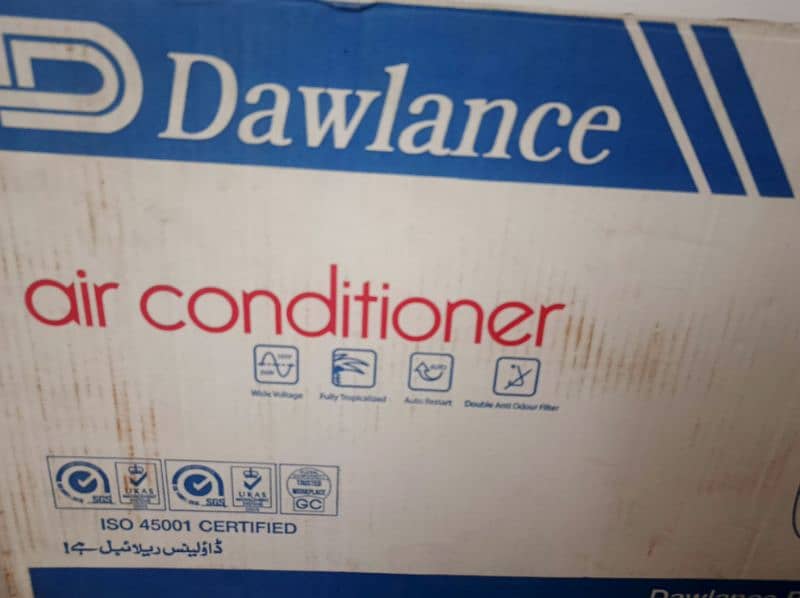 0320 4165841 Box pack new  dawlance inveter split only indoor unit 7