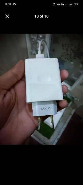 Oppo A54 with box and charger 5