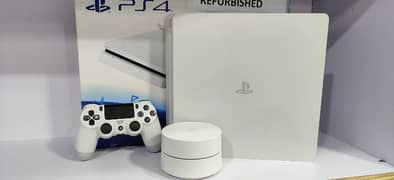 PS4 Slim 500GB Jailbreak Glacier White