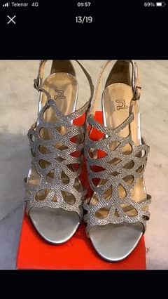 nishat formal heels like new size 40